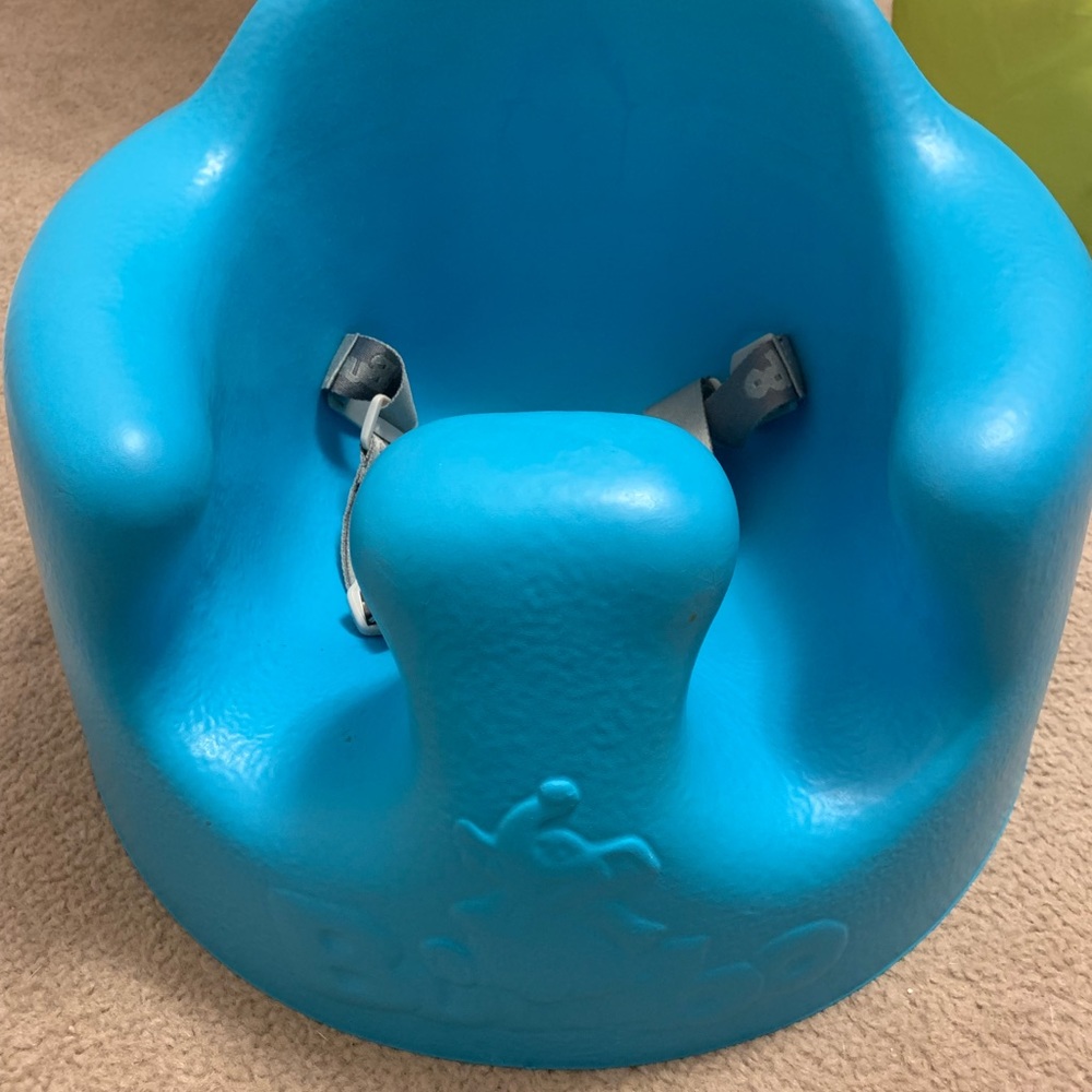 Blue Bumbo Floor Seat